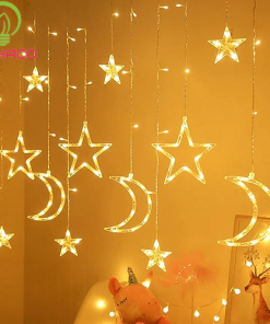 Đèn trăng sao trang trí 3.5M siêu đẹp