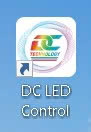 Biểu tượng phần mềm DC LED Control do VNLED phát triển.